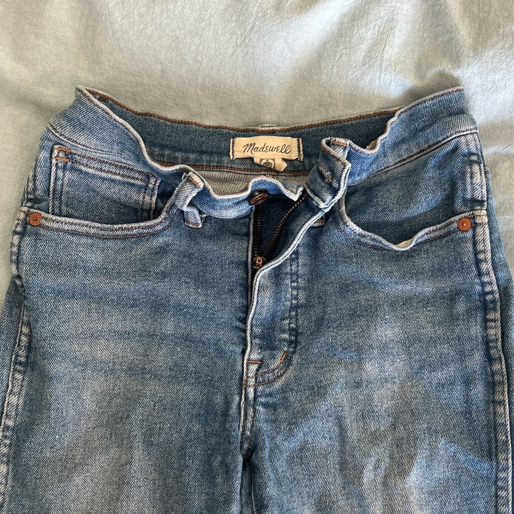 Madewell High Rise Light Blue Jeans